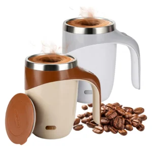 Caneca Mixer Elétrica Usb-c Recarregável Whey Café 380ml